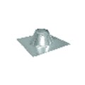 Imperial Mfg 8 in. D Galvanized Steel Adjustable Fireplace Roof Flashing GV1387